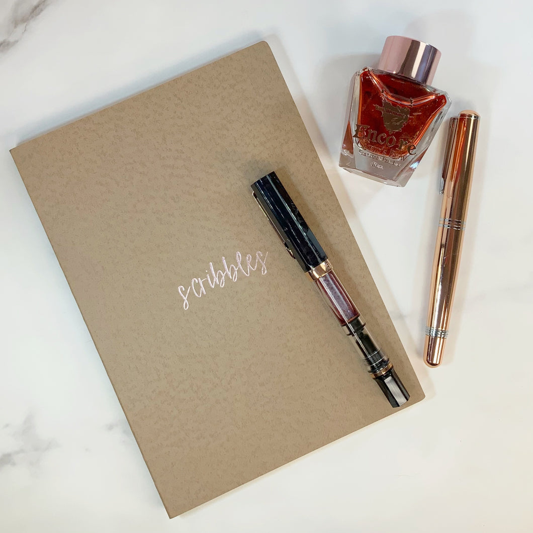 PREORDER: Scribbles (lined notebook)